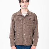 CAMISA DE PANA MILTON WORKER MARRON