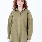 CAMISA DE PANA CECILIA VERDE