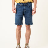 JAY VINTAGE DARK BLUE MEN'S DENIM SHORTS