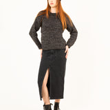 FALDA MAKI VINTAGE BLACK