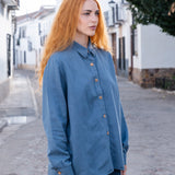 CAMISA BESSIE AZUL
