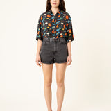 PANTALONES CORTOS MINA VINTAGE GREY