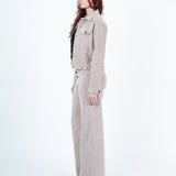 Conjunto pana beige