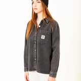 CAMISA GRACIELA GREY VINTAGE DENIM