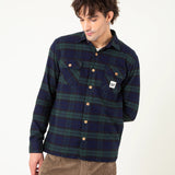 SOBRECAMISA DE HOMBRE PIXIE GREEN PLAID