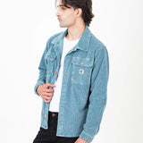 CAMISA DE PANA MILTON WORKER TURQUESA