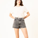 PANTALONES CORTOS MINA VINTAGE LIGHT GREY