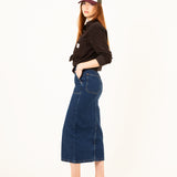 FALDA MAKI VINTAGE BLUE