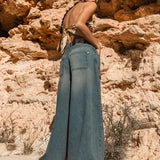 JANIS AIR CARGO DUSTY BLUE