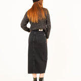 FALDA MAKI VINTAGE BLACK