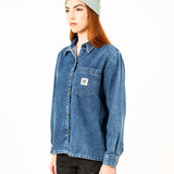 CAMISA GRACIELA BLUE VINTAGE DENIM