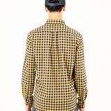 CAMISA FURAY MUSTARD PLAID FLANNEL
