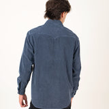 CAMISA DE PANA PARSONS DARK BLUE