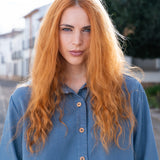 CAMISA BESSIE AZUL