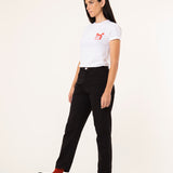 PANTALÓN VAQUERO DE MUJER MOMFIT TULSA OLD BLACK