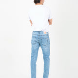 PANTALONES VAQUEROS SLIM DE HOMBRE FLAMINGO LIGHT BLUE