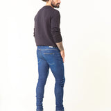 PANTALONES VAQUEROS PITILLO DE HOMBRE DUTRONC DARK USED BLUE