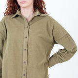 CAMISA DE PANA CECILIA VERDE