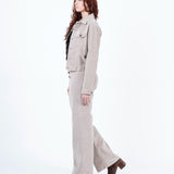 Conjunto pana beige