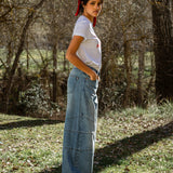 MALENI KNEE GINGER BLUE