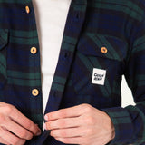 SOBRECAMISA DE HOMBRE PIXIE GREEN PLAID