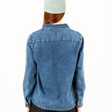 CAMISA GRACIELA BLUE VINTAGE DENIM
