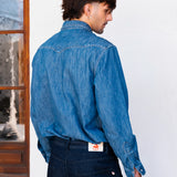 CAMISA PARSONS DENIM MID BLUE