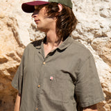 MILES VERDE KHAKI LINO