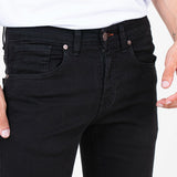 DUTRONC DEEP BLACK MEN'S SKINNY JEANS
