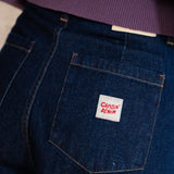 JEANS WIDE LEG DE MUJER TENCEL™ Lyocell fibers YAYOI DARK BLUE