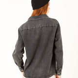 CAMISA GRACIELA GREY VINTAGE DENIM