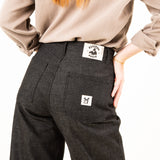 WYNETTE SELVEDGE BLACK