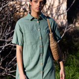 VESTIDO DONNA VERDE MENTA