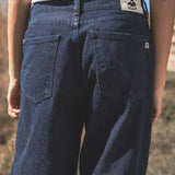 MALENI KNEE RINSED BLUE