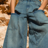 JANIS AIR CARGO DUSTY BLUE