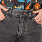 PANTALONES CORTOS MINA VINTAGE GREY
