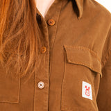 CAMISA BESSIE TOBACCO