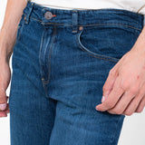 PANTALONES VAQUEROS SLIM DE HOMBRE FLAMINGO DARK BLUE