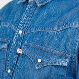 CAMISA PARSONS DENIM MID BLUE