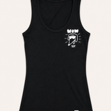 CAMISETA NEGRA WOW DOG TIRANTE