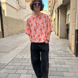 CAMISA PAZ ROSA AVES