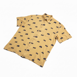 CAMISA GASSET AMARILLA GEO