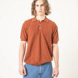 POLO SAZA MARRON TIERRA