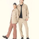 Cazadora unisex de pana PECKINPAH BEIGE