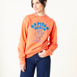 SUDADERA UNISEX ORANGE