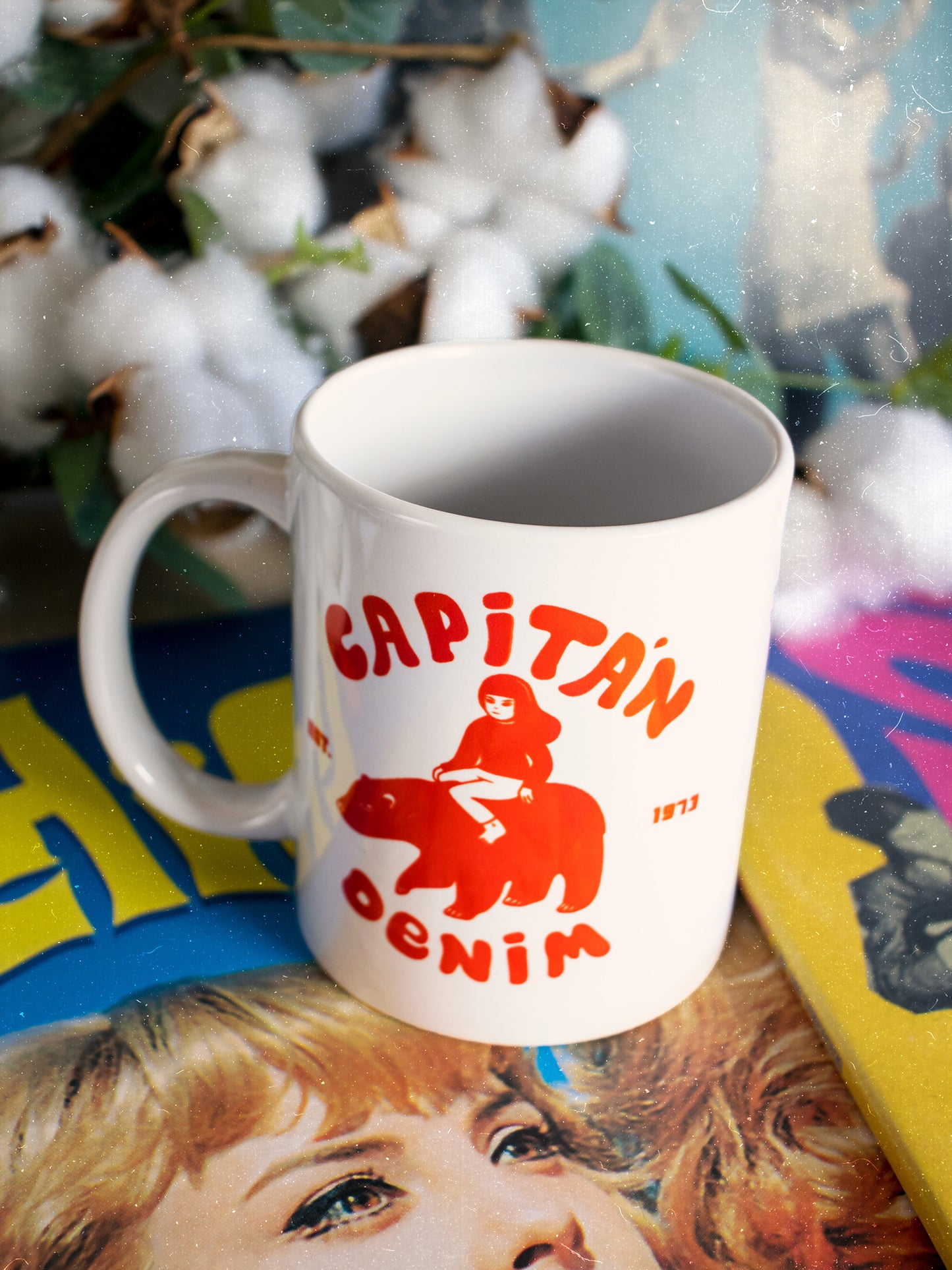 Taza de desayuno Capitán Denim