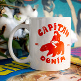 Taza de desayuno Capitán Denim