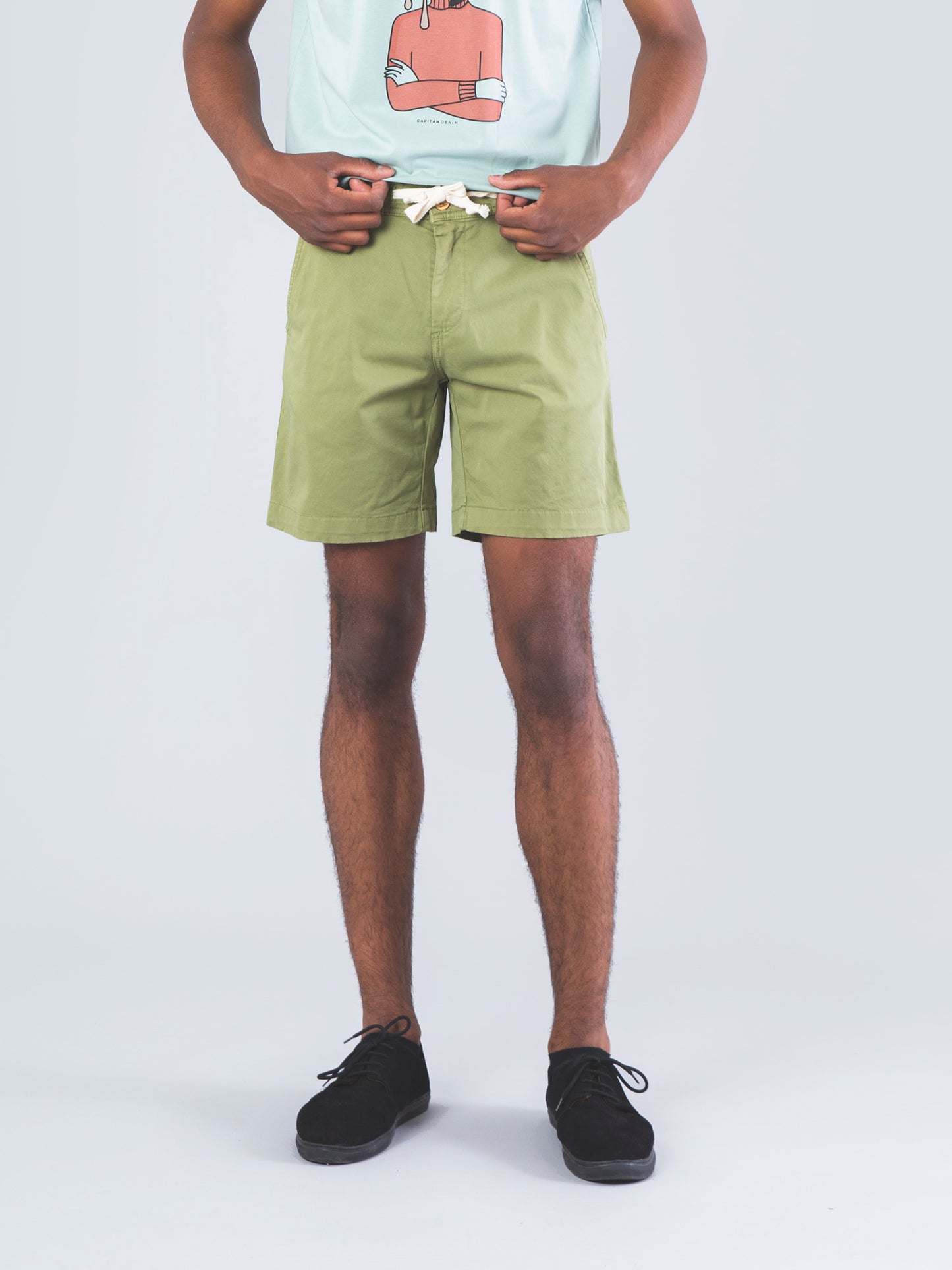 Pantalones cortos para hombre de Capitán Denim – capitandenim