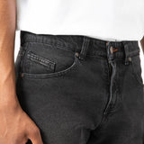 PANTALÓN VAQUERO CORTO DE HOMBRE JAY VINTAGE BLACK