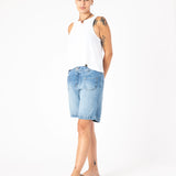 BERMUDAS VAQUERAS DE MUJER MAZZY LIGHT BLUE